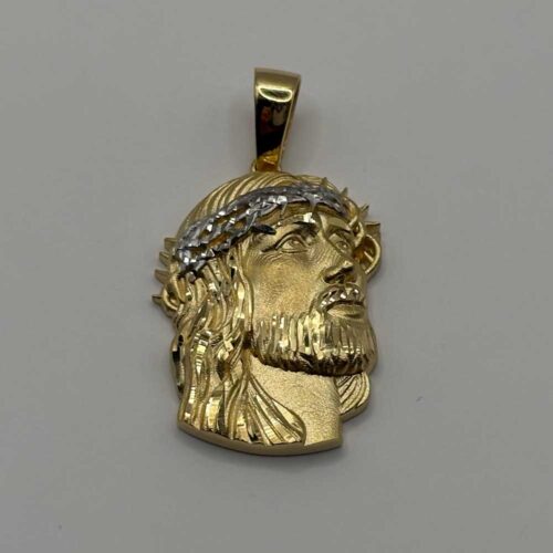 Pendant with Face of Jesus Christ for Men