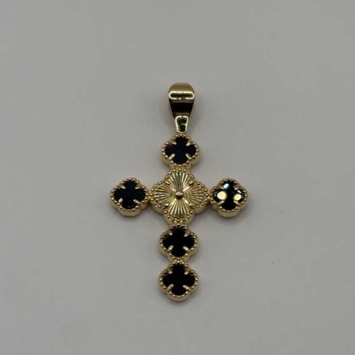 Pendant with Cross Van Clip for Women