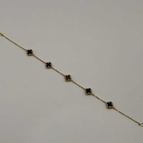 Gold Bracelet Van Clip for Women